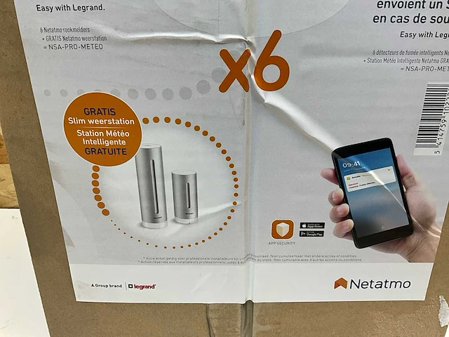 Legrand set slimme rookmelder (6x) - afbeelding 4 van  6