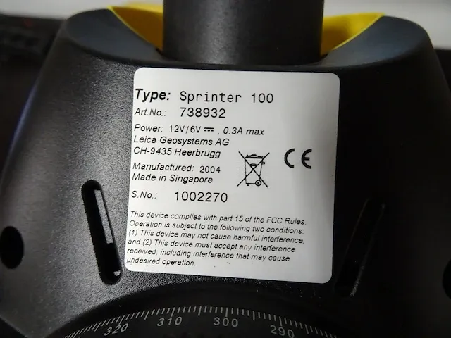 Leica - sprinter 100 - bouwlaser - afbeelding 4 van  4