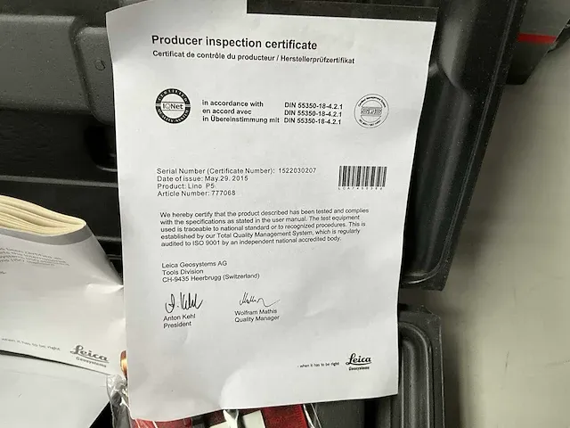 Leica lino p5 bouwlaser - afbeelding 6 van  6