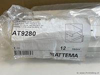 Leidinggoot 7 st; koker en deksel wit ral 9010 bc - afbeelding 2 van  2