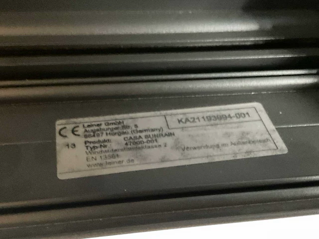Leiner casa sunrain elektrisch zonnescherm - afbeelding 7 van  10