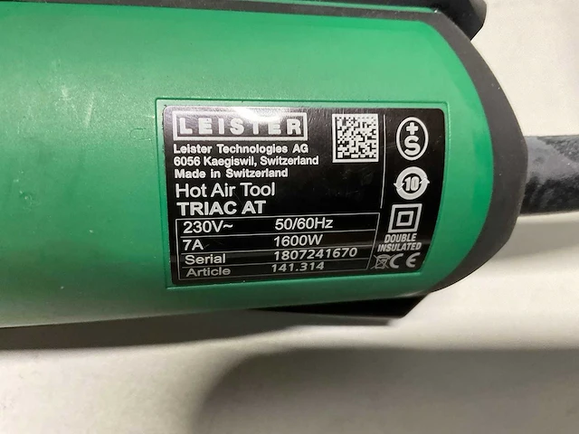 Leister - triac at - heteluchtföhn 1600 watt - afbeelding 4 van  5