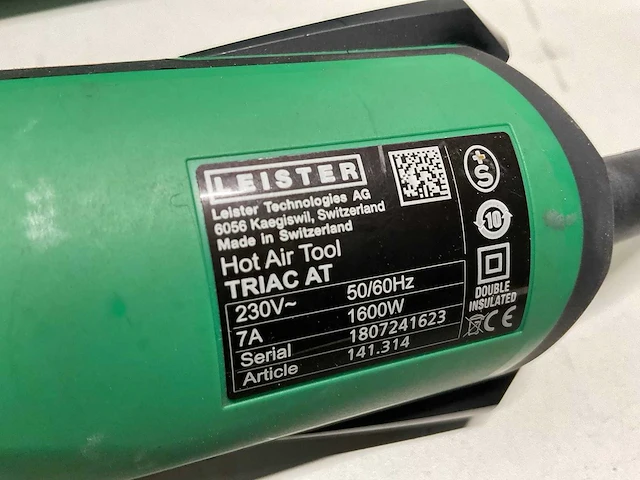Leister - triac at - heteluchtföhn 1600 watt - afbeelding 4 van  4