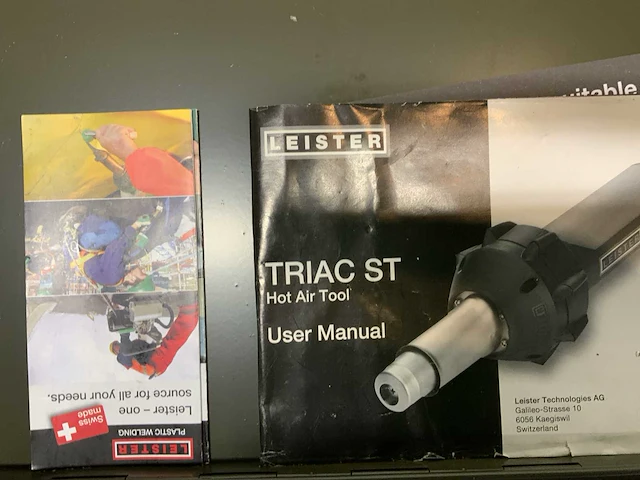 Leister triac st heteluchtpistool kunststof lasapparaat - afbeelding 7 van  10