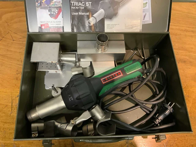 Leister triac st heteluchtpistool kunststof lasapparaat - afbeelding 10 van  10