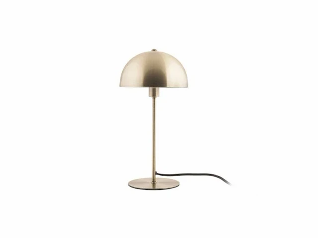 Leitmotiv bonnet tafellamp ijzer 20 x 39 cm goud - afbeelding 1 van  2