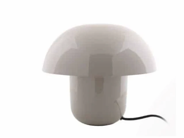 Leitmotiv tafellamp fat mushroom warmgrijs - afbeelding 1 van  1