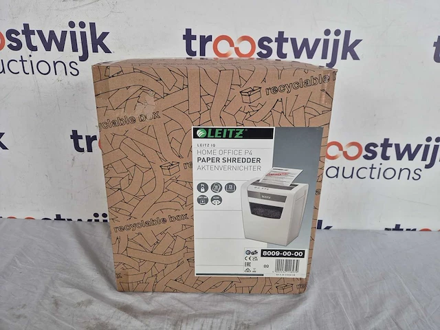 Leitz iq home office papierversnipperaar voor thuis - afbeelding 2 van  2
