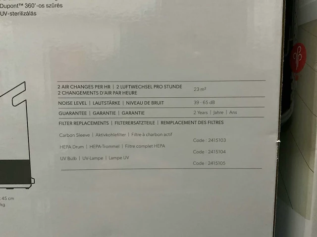 Leitz luchtreiniger (6x) - afbeelding 3 van  7