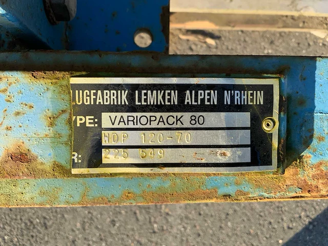Lemken variopack 80 vorenpakker - afbeelding 16 van  16
