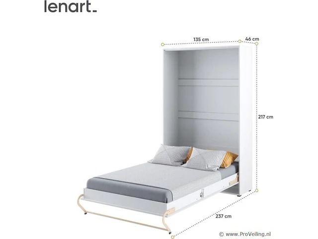 Lenart kast/wandbed - afbeelding 2 van  4