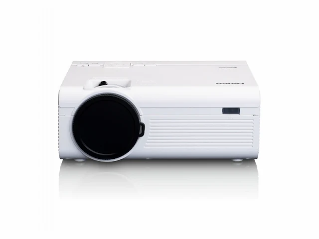 Lenco beamer full hd 1080p projector met bluetooth lpj300wh wit - afbeelding 1 van  5