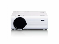 Lenco beamer full hd 1080p projector met bluetooth lpj300wh wit - afbeelding 1 van  5