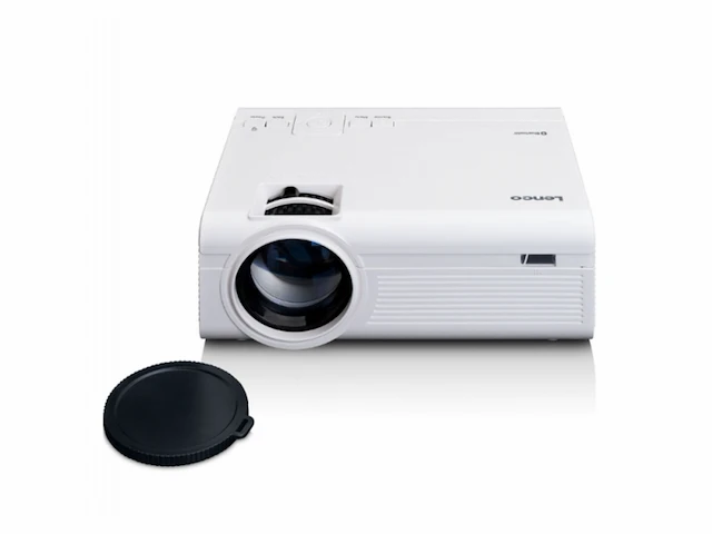 Lenco beamer full hd 1080p projector met bluetooth lpj300wh wit - afbeelding 2 van  5