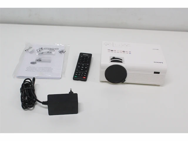 Lenco beamer full hd 1080p projector met bluetooth lpj300wh wit - afbeelding 5 van  5