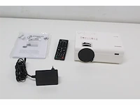 Lenco beamer full hd 1080p projector met bluetooth lpj300wh wit - afbeelding 5 van  5