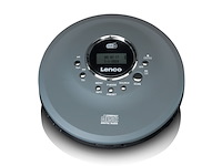 Lenco cd400 draagbare cd-speler discman dab+ radio cd cdr/rw mp3speler grijs - afbeelding 2 van  5