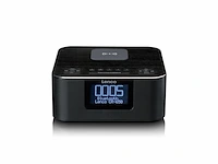 Lenco cr650 dab+ wekkerradio, met dab+ en fm zwart - afbeelding 4 van  5