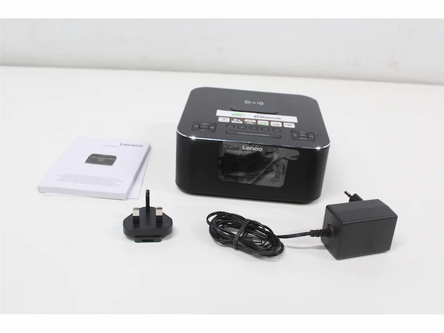 Lenco cr650 dab+ wekkerradio, met dab+ en fm zwart - afbeelding 5 van  5