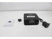 Lenco cr650bk wekkerradio met dab/fm bluetooth draadloos opladen zwart - afbeelding 4 van  4