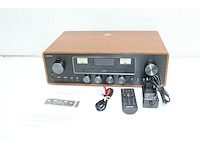 Lenco dar-081wd dab+/fm radio met cd-speler usb bluetooth en draadloos oplaadpunt hout/zwart - afbeelding 3 van  3