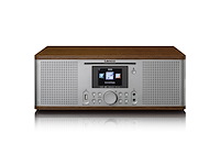 Lenco dir-270wd radio internet radio dab+ en mp3 speler hout - afbeelding 1 van  4