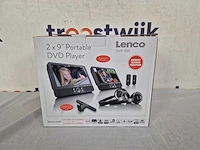 Lenco dvp-939 - 2x9" portable dvd speler - afbeelding 2 van  2