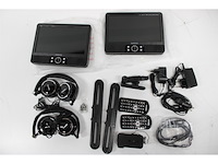 Lenco dvp-939 2x9" portable dvd speler met usbsd ingebouwde batterij zwart - afbeelding 5 van  5