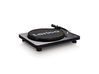 Lenco houten platenspeler met mmc cartridge en pc codering zwart l30bk - afbeelding 1 van  4