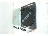 Lenco houten platenspeler met mmc cartridge en pc codering zwart l30bk - afbeelding 4 van  4