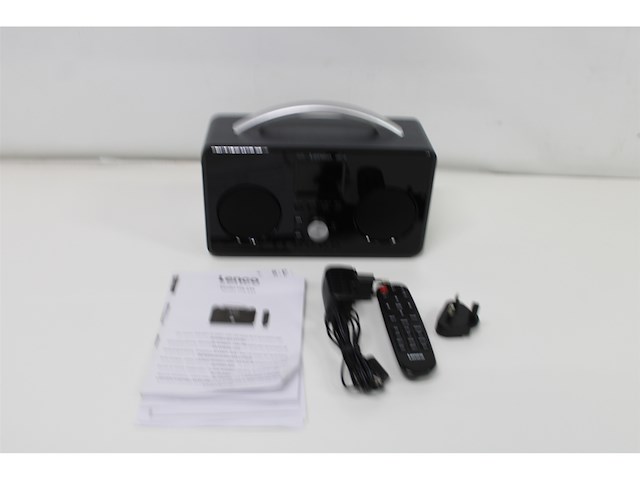 Lenco internet dab+/fm radio met bluetoothafstandsbediening en oplaadbare batterij zwart-zilver - afbeelding 5 van  5