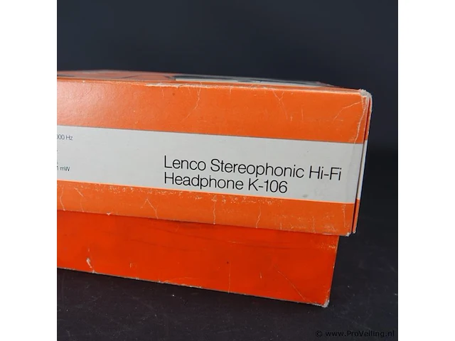 Lenco k106 koptelefoon in origineel verpakking - afbeelding 5 van  5