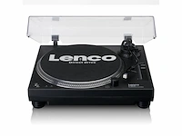 Lenco l-3818 dj-platenspeler met pitch control 33 en 45 rpm, stereo voorversterker, usb rca line-out digitalisering via pc zwart - afbeelding 2 van  3