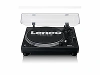 Lenco l3818 draaitafel met directe aandrijving met pitch control 33 en 45 rpm zwart - afbeelding 2 van  2