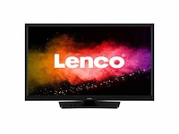 Lenco led2423bk 24 led televisie met 12v adapter zwart - afbeelding 3 van  3