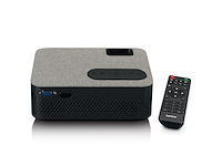 Lenco lpj700bkgy lcd projector met bluetooth zwart - afbeelding 1 van  5
