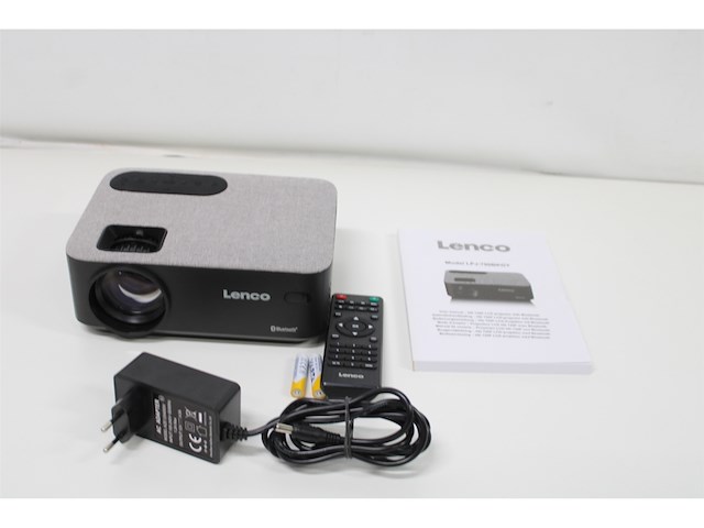 Lenco lpj700bkgy lcd projector met bluetooth zwart - afbeelding 5 van  5