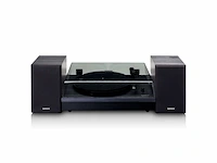Lenco ls-301bk platenspeler incl twee externe speakers zwart - afbeelding 2 van  6