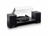 Lenco ls-301bk platenspeler incl twee externe speakers zwart - afbeelding 4 van  6