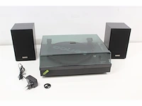 Lenco ls-301bk platenspeler incl twee externe speakers zwart - afbeelding 5 van  6