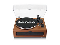 Lenco ls-430bn platenspeler met 4 ingebouwde luidsprekers bruin - afbeelding 1 van  3