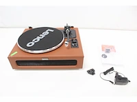 Lenco ls-430bn platenspeler met bluetooth 4 ingebouwde speakers extra naald bruin - afbeelding 5 van  6