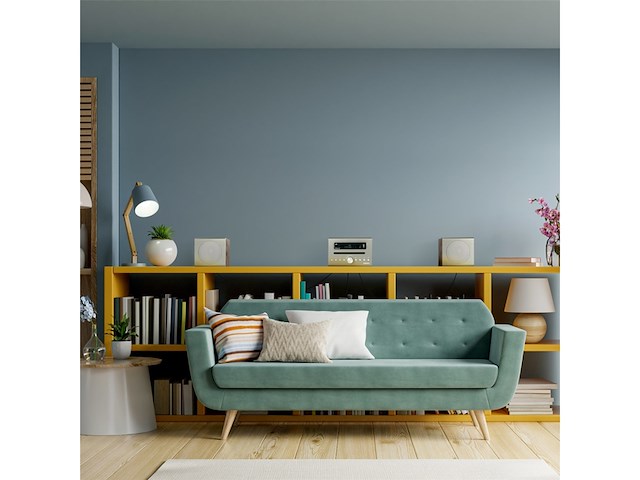 Lenco mc-175si home audio systeem home audio-microsysteem 40 w zilver, hout - afbeelding 3 van  4