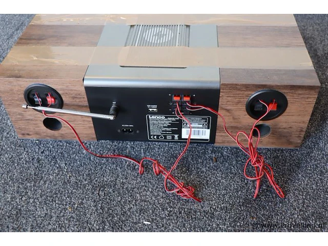 Lenco micro systeem met dab+/fm radio, cd-speler, usb en bluetooth - afbeelding 5 van  6