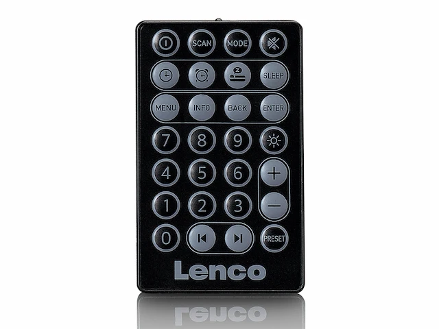 Lenco pdr051 draagbare dab+ retro radio,pll fmradio met bluetooth afstandsbediening roze - afbeelding 4 van  5