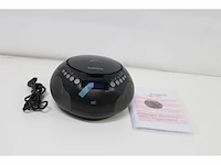 Lenco scd-341 draagbare radio - cd-speler - dab+ radio - bluetooth zwart - afbeelding 5 van  6