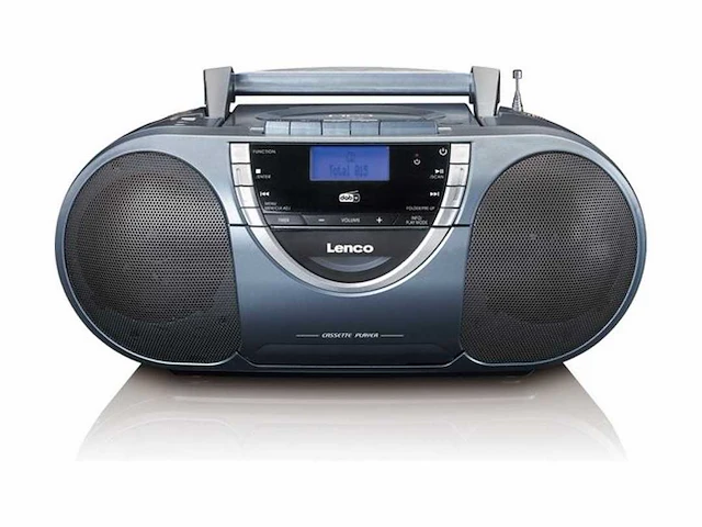 Lenco scd-6800gy - draagbare radio cd speler met dab en mp3 - grijs - afbeelding 1 van  2