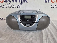Lenco scd-6800gy - draagbare radio cd speler met dab en mp3 - grijs - afbeelding 2 van  2