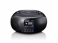 Lenco scd6000 draagbare internet-, dab- & fm-radio met cd zwart - afbeelding 1 van  4