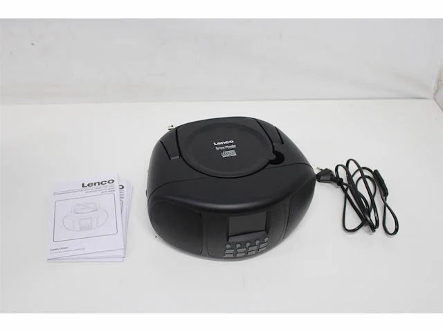 Lenco scd6000 draagbare internet-, dab- & fm-radio met cd zwart - afbeelding 4 van  4